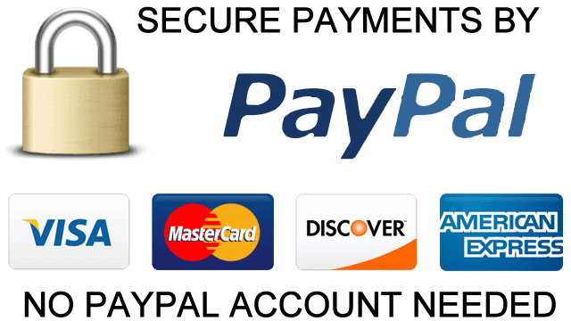 Pay online with the secure merchant PayPal paypal logo